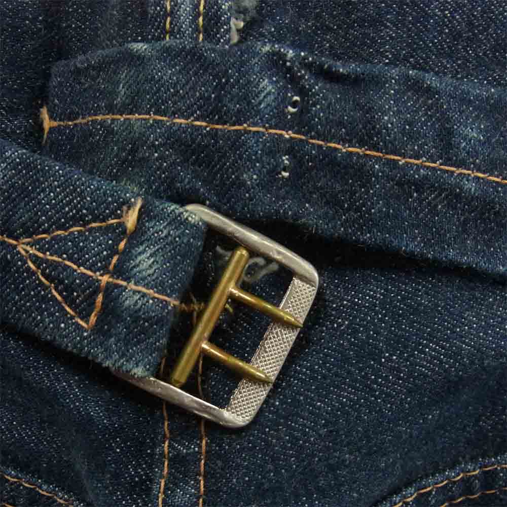 TENDERLOIN テンダーロイン T-RIDER E シンチバック デニムパンツ インディゴブルー系 34【中古】