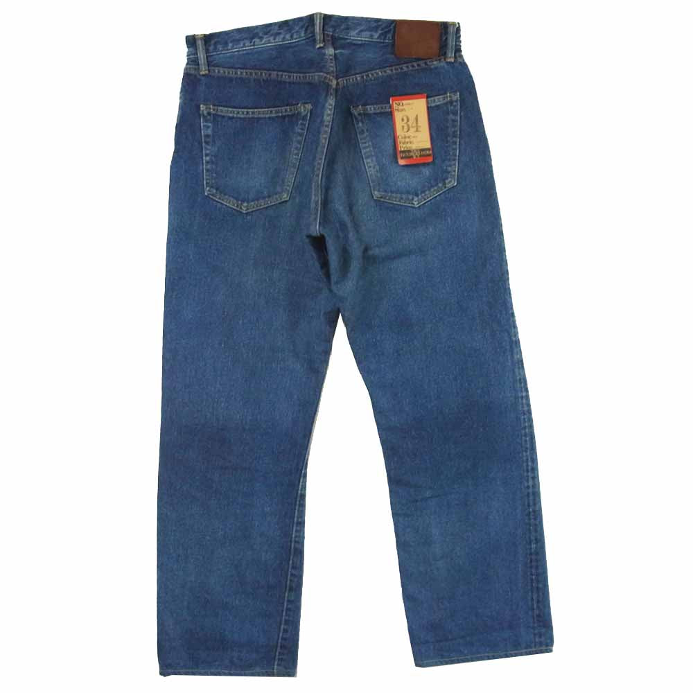 TENDERLOIN テンダーロイン T-RIDER H デニムパンツ コットン 日本製 インディゴブルー系 34【中古】