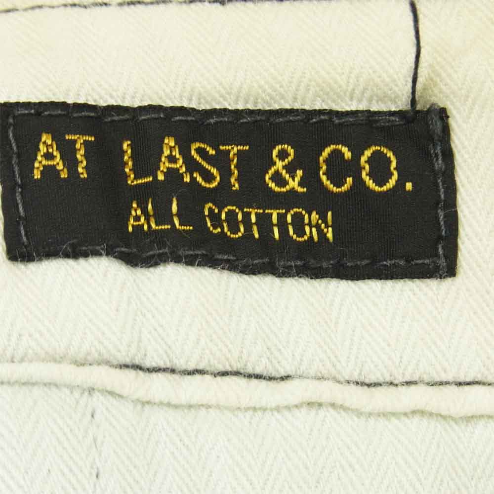 アットラスト デニムパンツ コットン インディゴブルー系 31【中古】