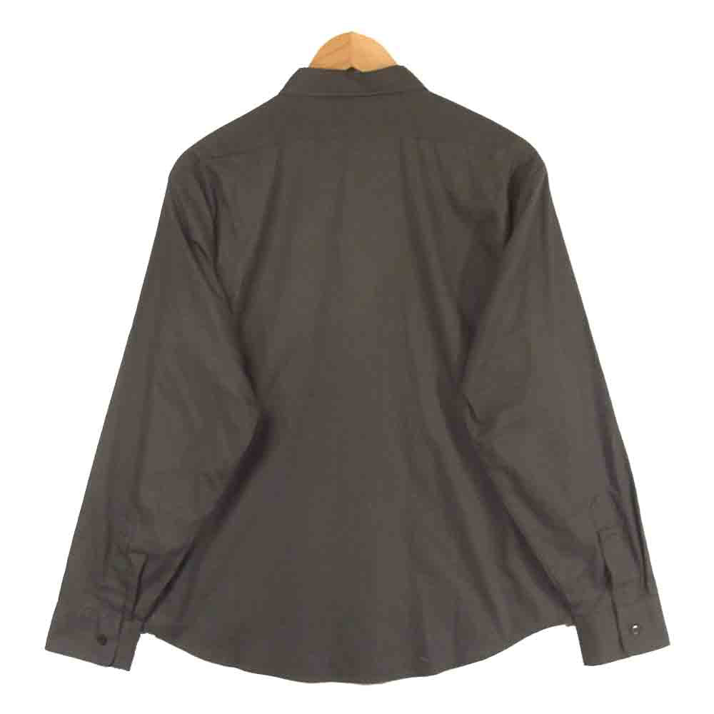 TENDERLOIN テンダーロイン T-WORK SHT U BD ワークシャツ 長袖 日本製 グレー系 M【美品】【中古】