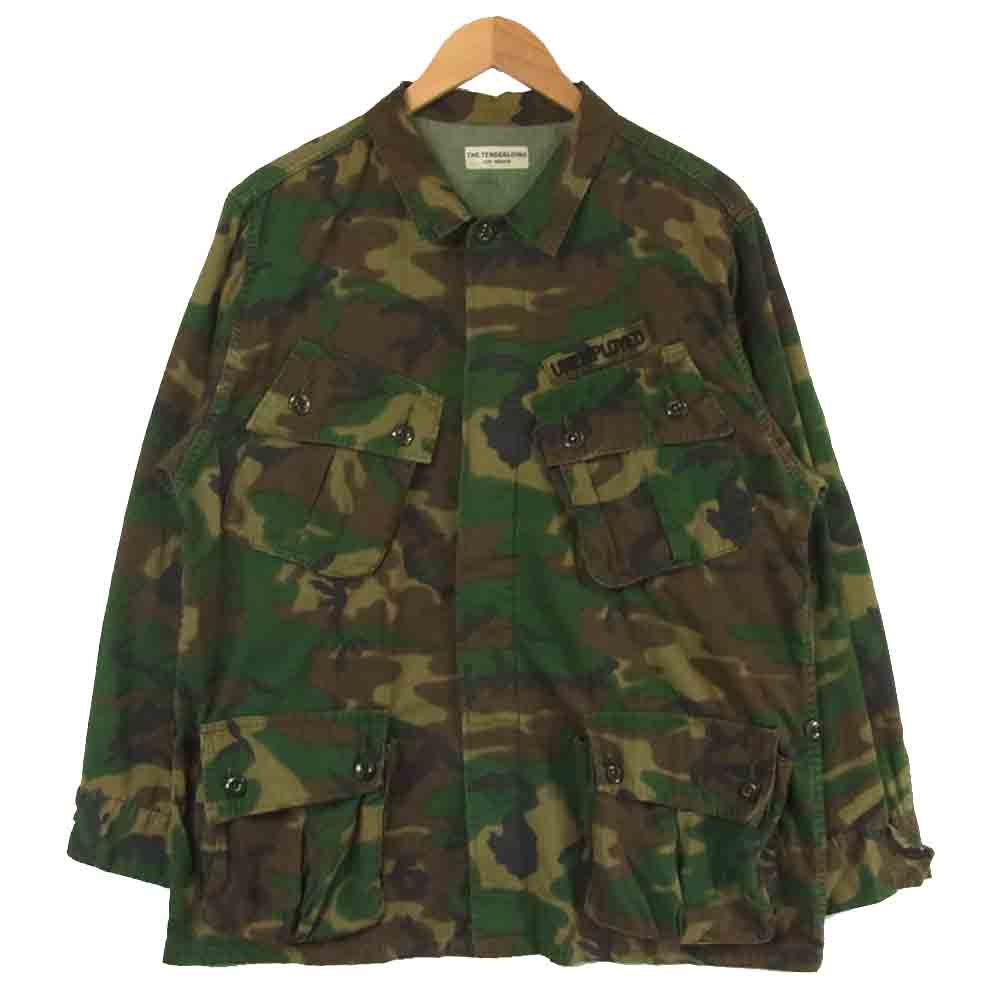 TENDERLOIN テンダーロイン T-ARMY JKT カモフラ ジャケット コットン 日本製 グリーン系 M【中古】