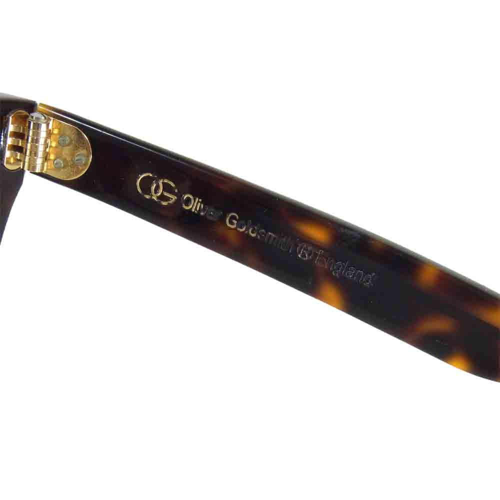 オリバーゴールドスミス VICE CONSUL-s バイスコンスル 眼鏡 ブラウン系 53□20-145【中古】