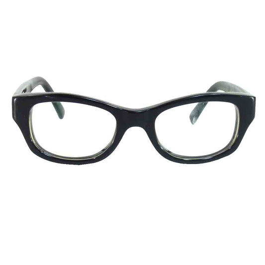 EFFECTOR エフェクター phaserⅡ フェイザー 眼鏡 フレーム 無地 アイウェア ブラック系【中古】