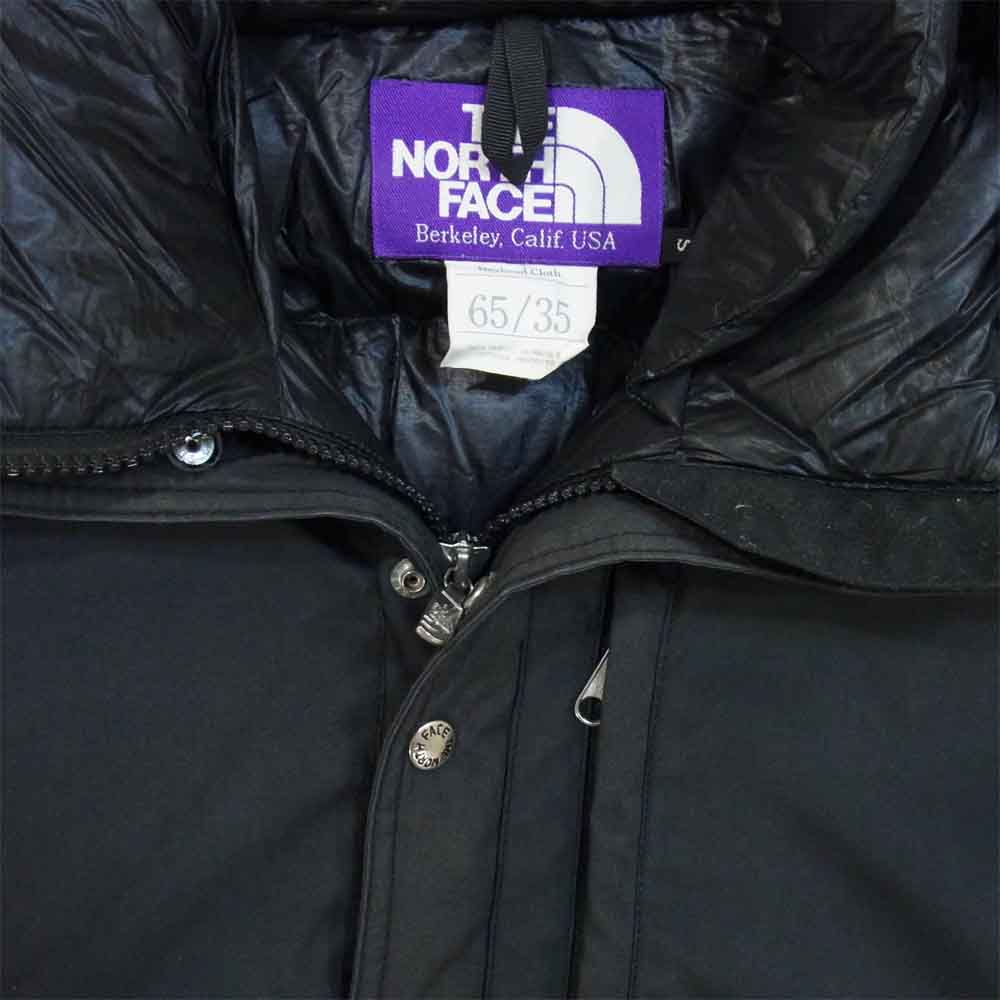 THE NORTH FACE ノースフェイス ND2367N PURPLELABEL パープルレーベル マウンテン ショート ダウン パーカ ネイビー系 S【中古】