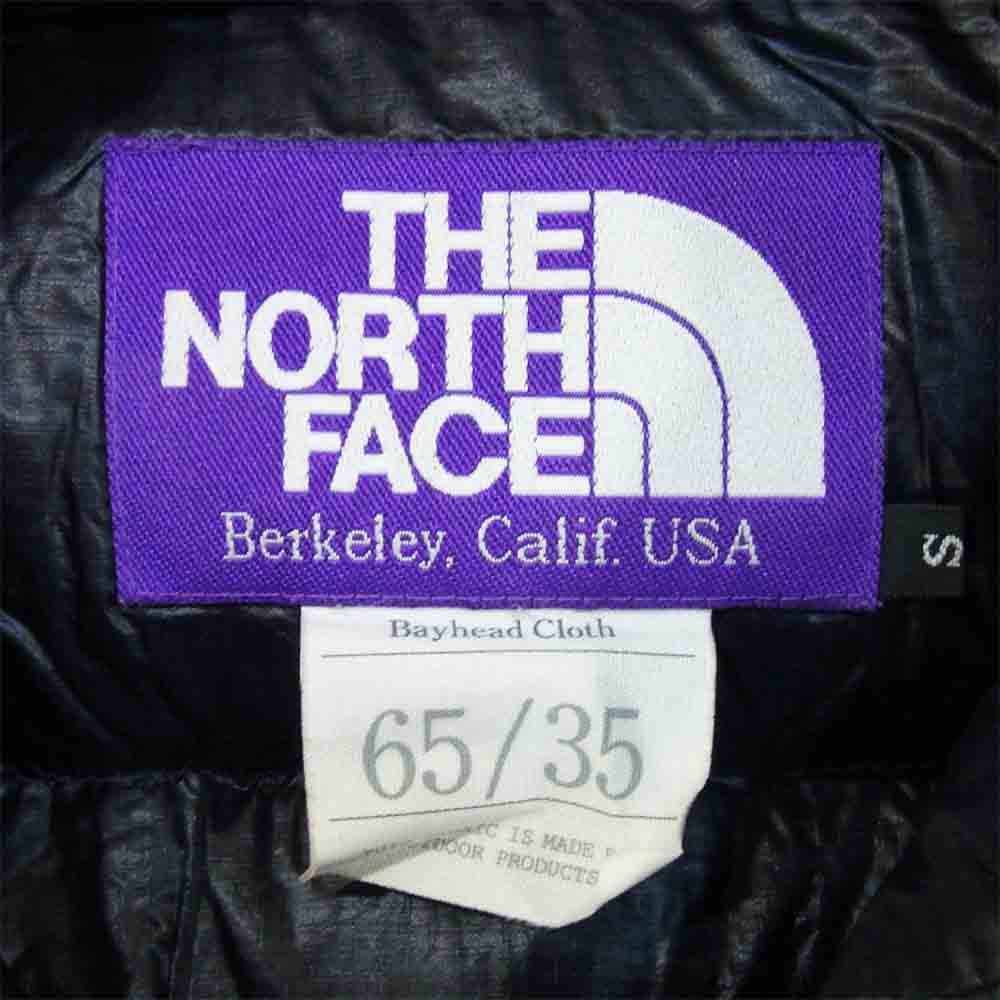 THE NORTH FACE ノースフェイス ND2367N PURPLELABEL パープルレーベル マウンテン ショート ダウン パーカ ネイビー系 S【中古】
