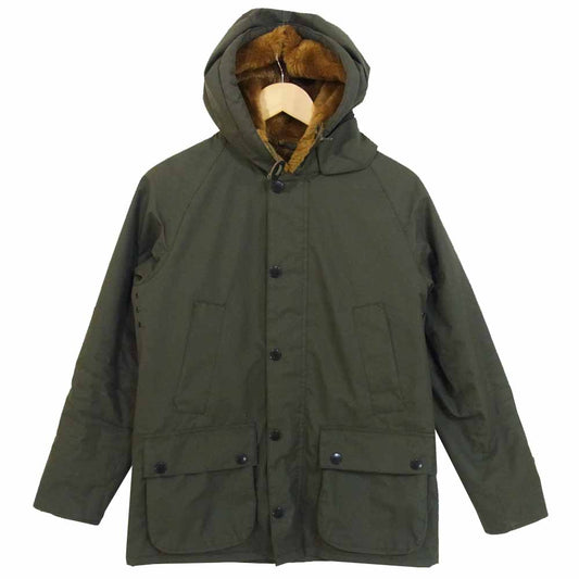 Barbour バブアー 1702293 HOODED SL BEDALE フーデッド ビデイル ジャケット カーキ系 34【美品】【中古】