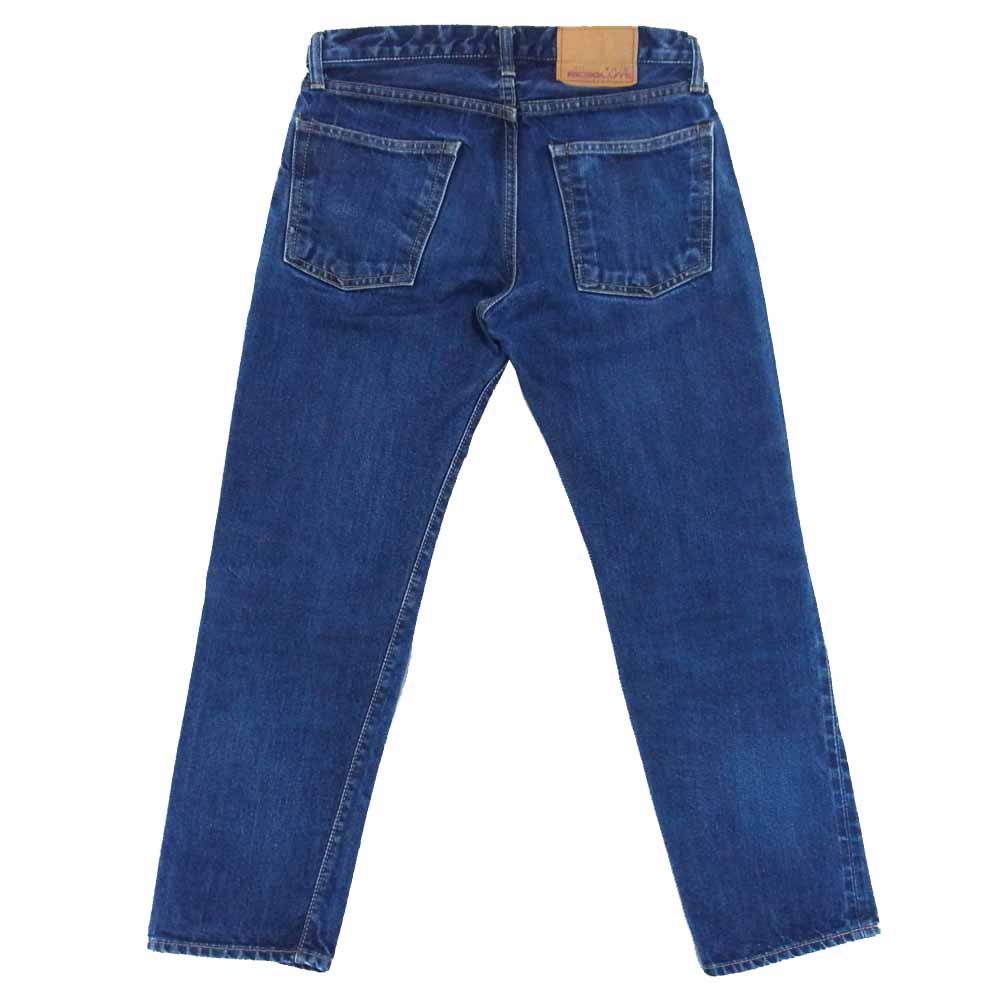 RESOLUTE リゾルト 712 インディゴ ストレート デニム パンツ ジップ フライ インディゴブルー系 29【中古】