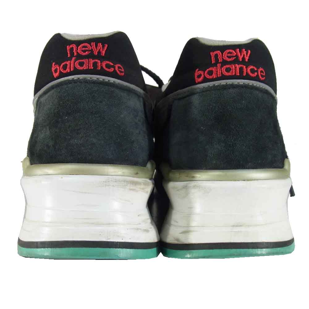 NEW BALANCE ニューバランス M997CGB USA製 ローカット スエード スニーカー グレー系 US8D【中古】