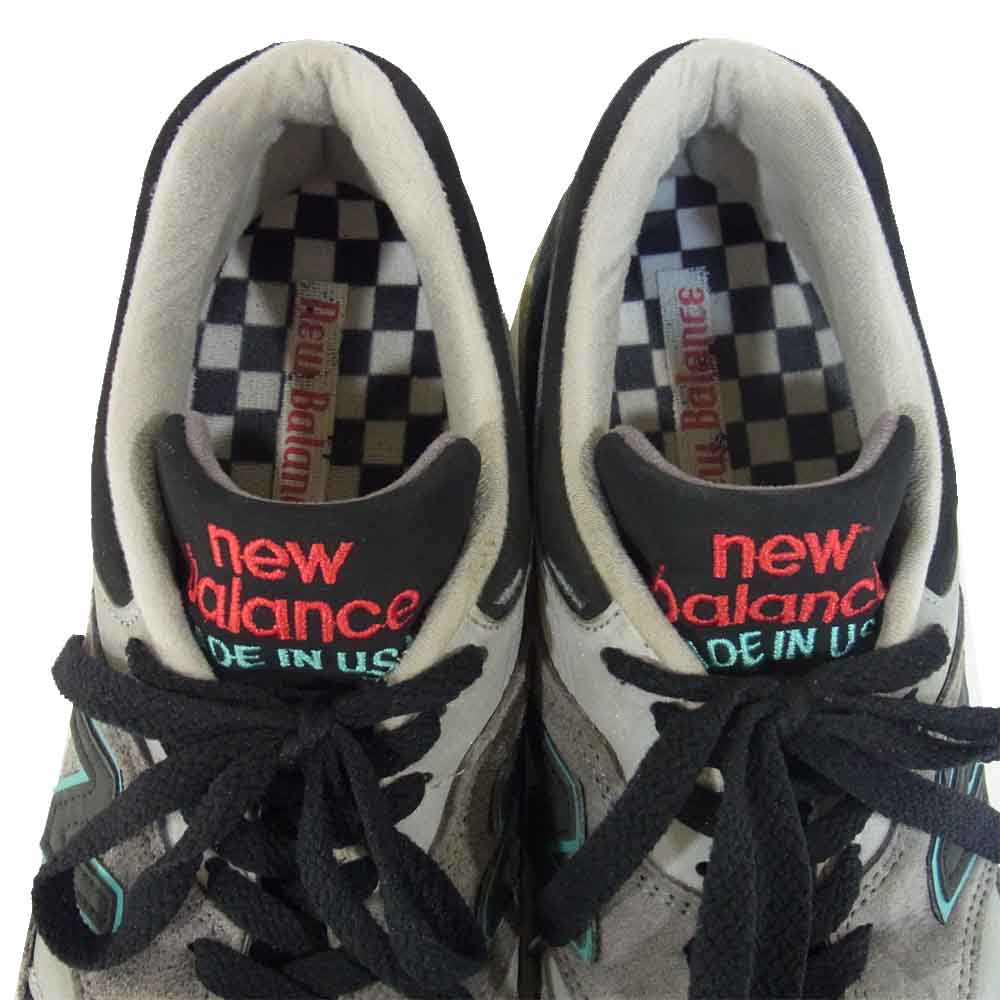 NEW BALANCE ニューバランス M997CGB USA製 ローカット スエード スニーカー グレー系 US8D【中古】