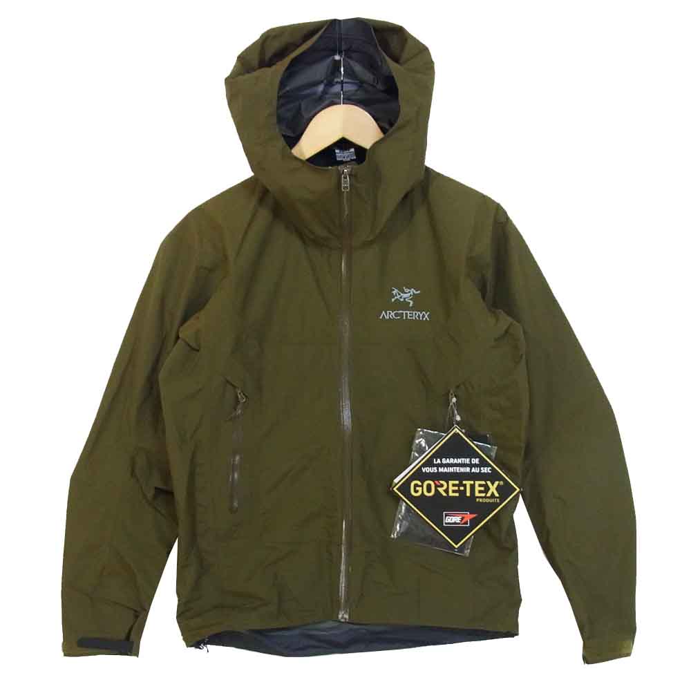 ARC'TERYX アークテリクス 10968 国内正規 バードエイド付 BETA SL JAKET ベータ シェル ジャケット ゴアテックス Dark Moss XS【美品】【中古】