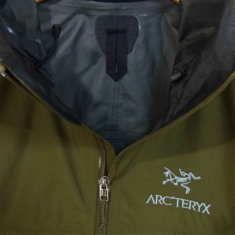 ARC'TERYX アークテリクス 10968 国内正規 バードエイド付 BETA SL JAKET ベータ シェル ジャケット ゴアテックス Dark Moss XS【美品】【中古】