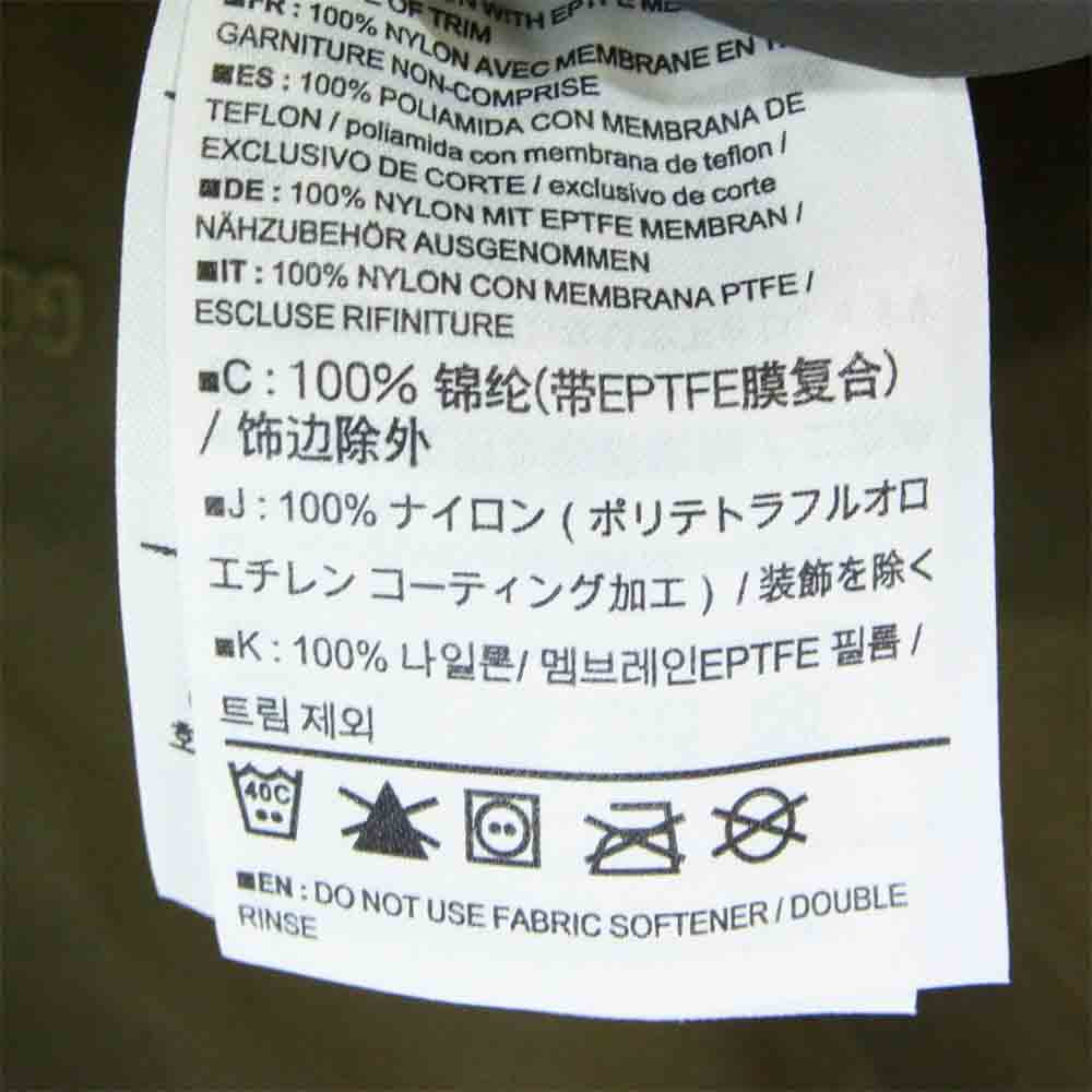 ARC'TERYX アークテリクス 10968 国内正規 バードエイド付 BETA SL JAKET ベータ シェル ジャケット ゴアテックス Dark Moss XS【美品】【中古】