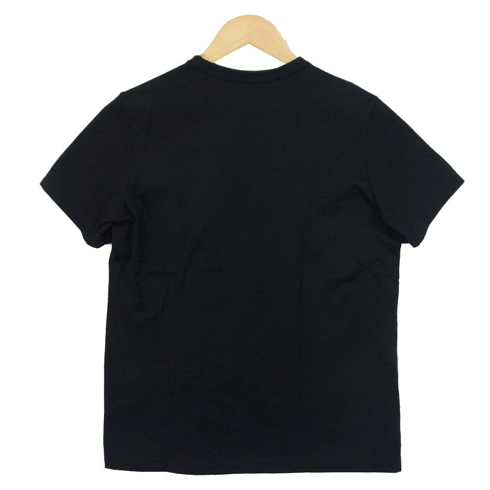 JUNYA WATANABE COMME des GARCONS ジュンヤワタナベコムデギャルソン AD2017 レディース リボン プリント カットソー ブラック系 M【美品】【中古】