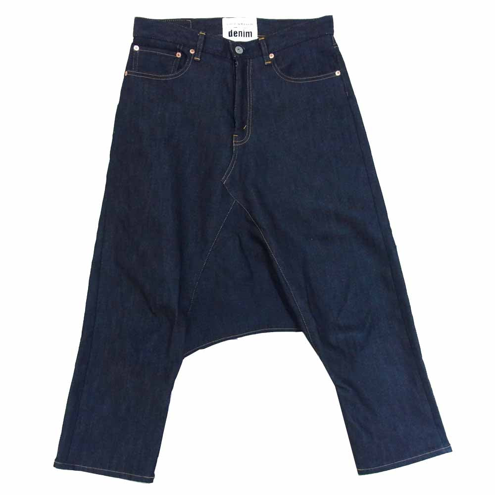 JUNYA WATANABE COMME des GARCONS ジュンヤワタナベコムデギャルソン denim AD2017 レディース デニム サルエル パンツ インディゴブルー系 M【美品】【中古】