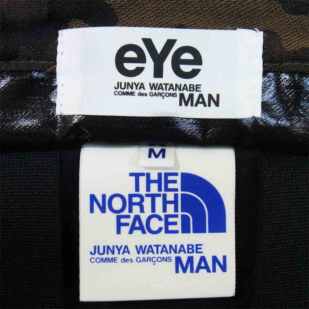 JUNYA WATANABE COMME des GARCONS MAN ジュンヤワタナベコムデギャルソンマン eye × ノースフェイス バッグ カスタマイズ コート ジャケット ブラック系 M【美品】【中古】
