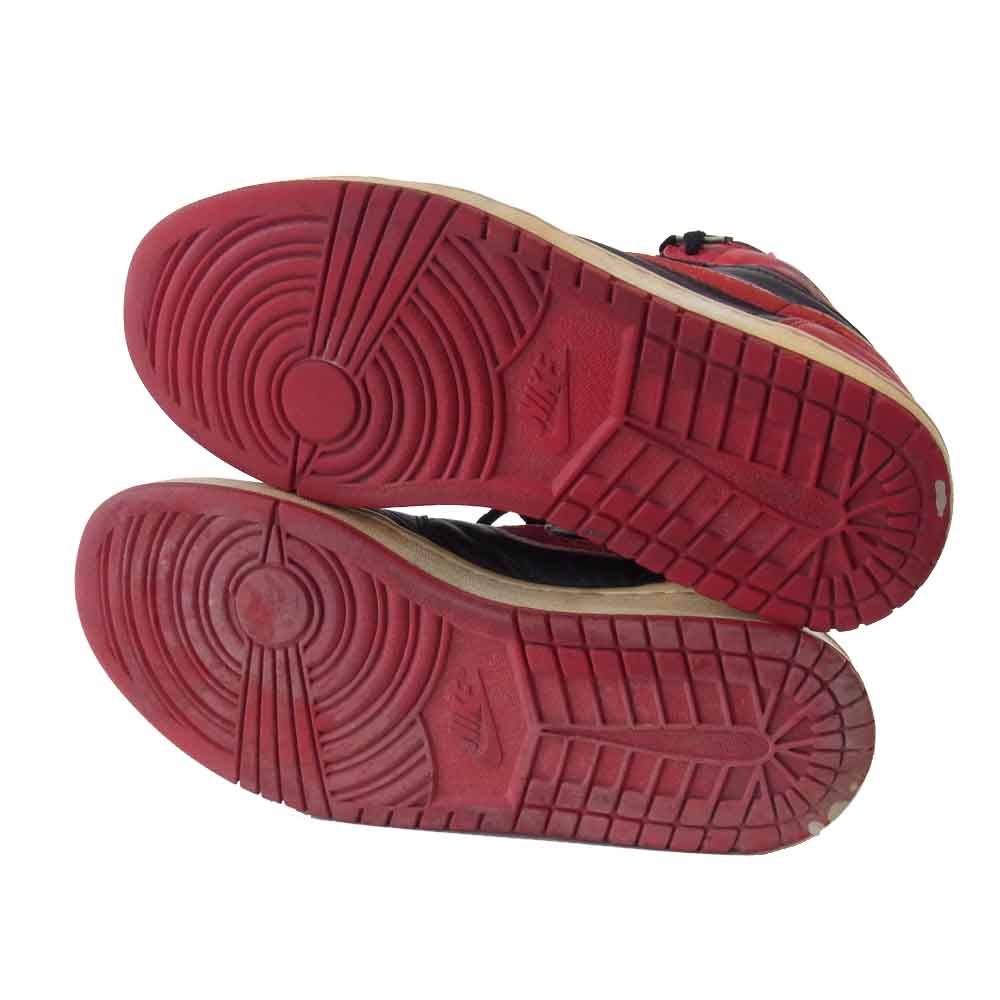 NIKE ナイキ 136066-061 AIR JORDAN 1 RETRO エアジョーダン 1 レトロ スニーカー 赤×黒 27.5【中古】