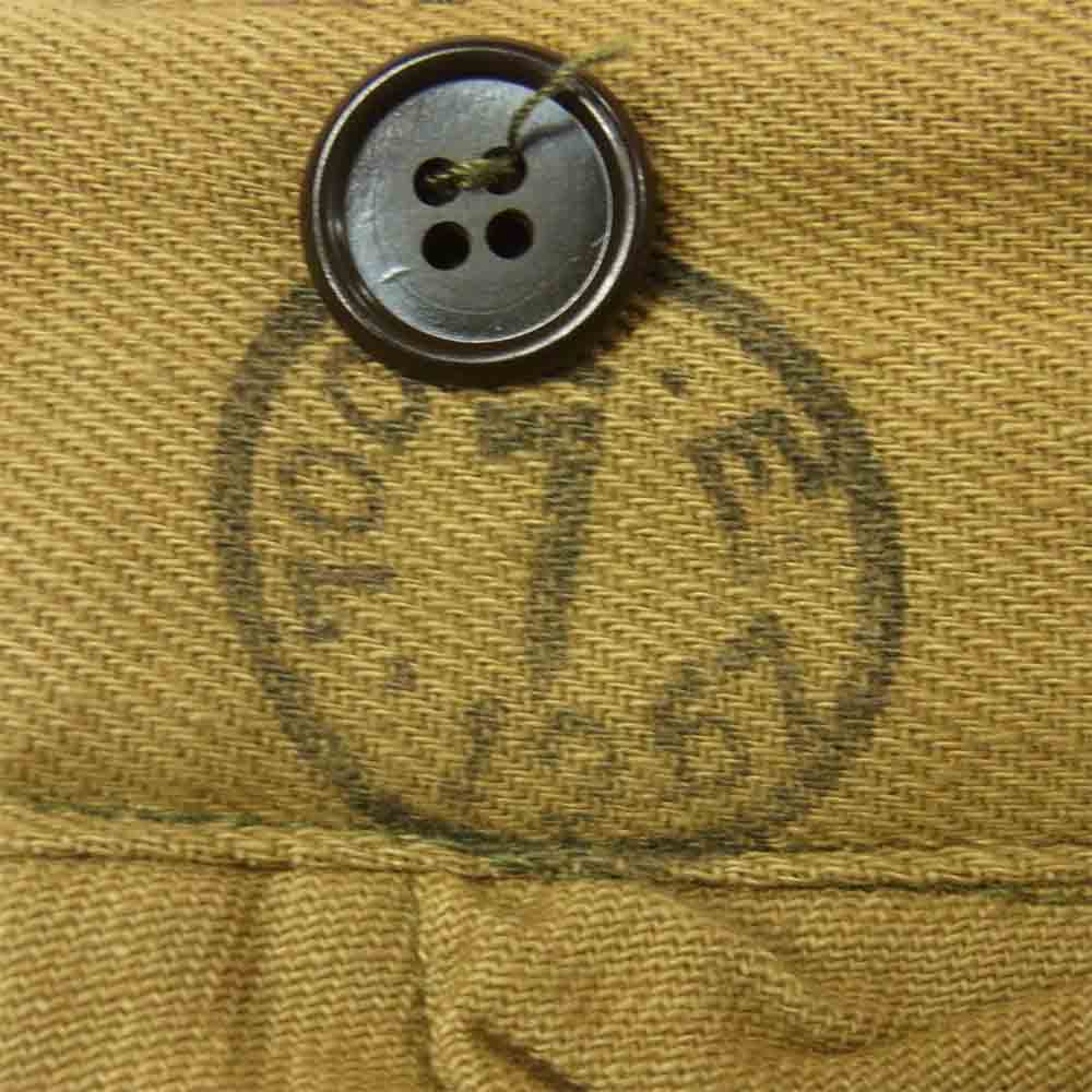 ギリシャ軍 60s OD ウール パンツ カーキ系【中古】