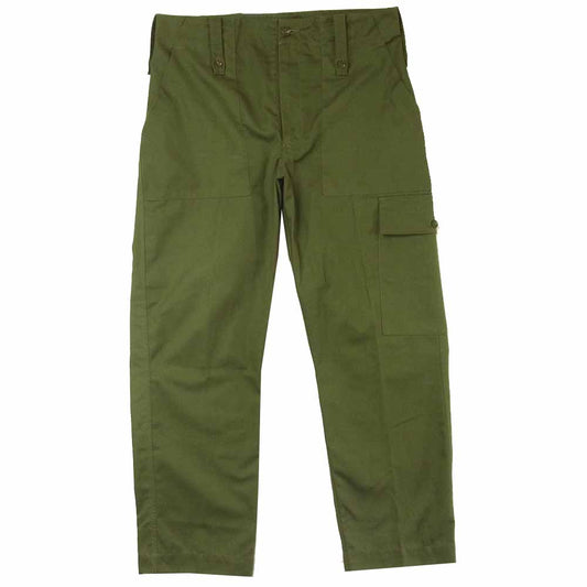 イギリス軍 Light Weight Fatigue Pants ファティーグ パンツ カーキ系 75/88/104【中古】