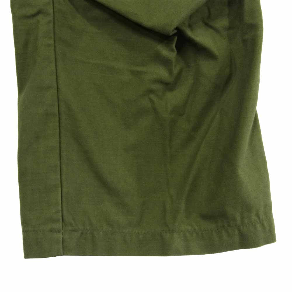 ウィンフィールド 8415-00-782-2955 ミリタリー フィールド カーゴ パンツ コットン ナイロン カーキ系 M【中古】