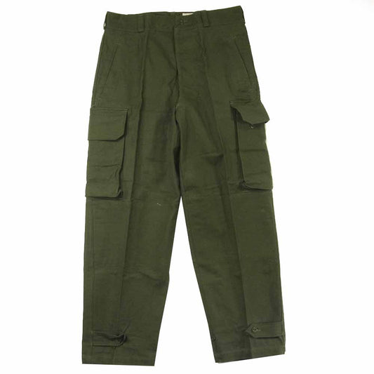 フランス軍 HBT CARGO PANTS M-47 ヘリンボーン カーゴ パンツ カーキ系【中古】