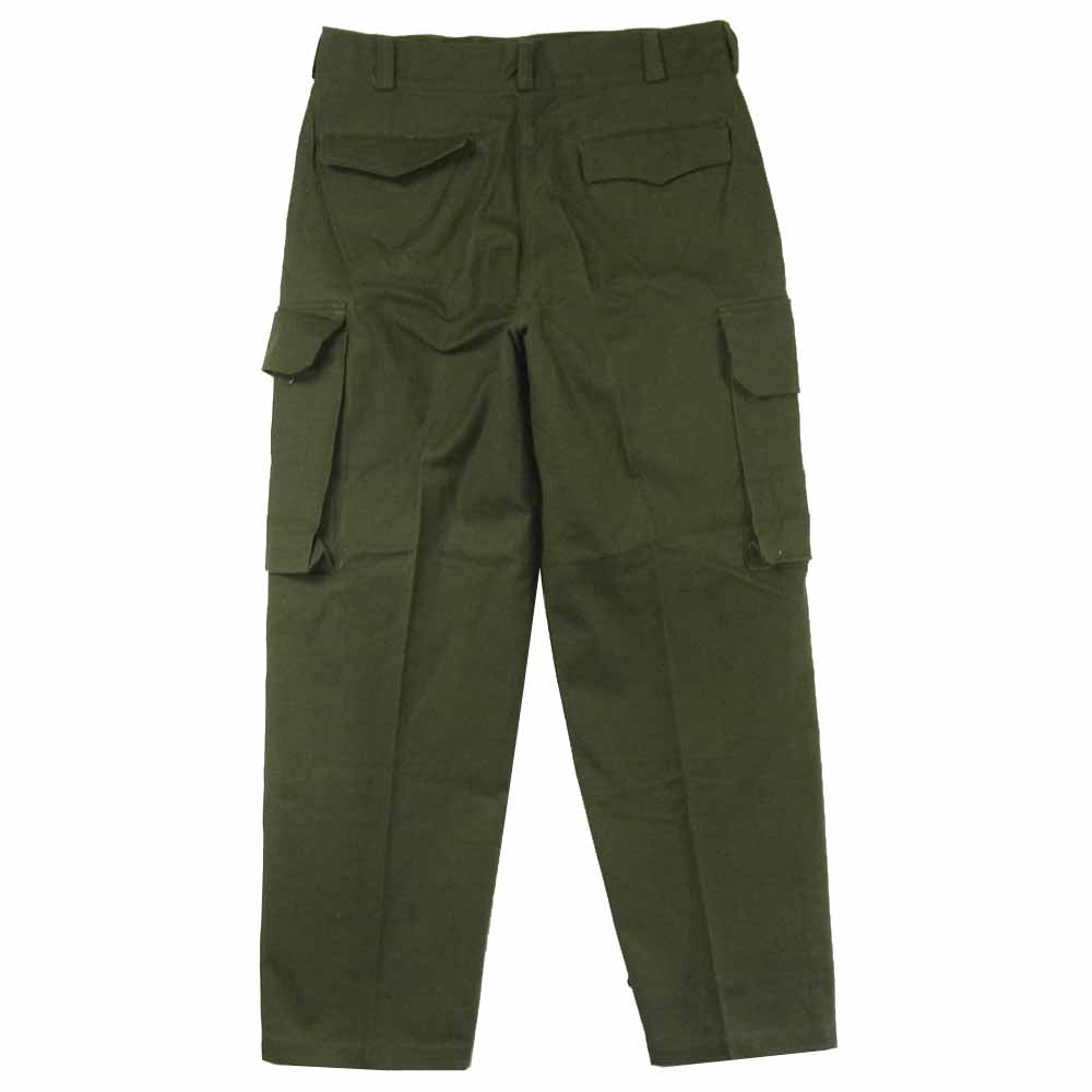 フランス軍 HBT CARGO PANTS M-47 ヘリンボーン カーゴ パンツ カーキ系【中古】