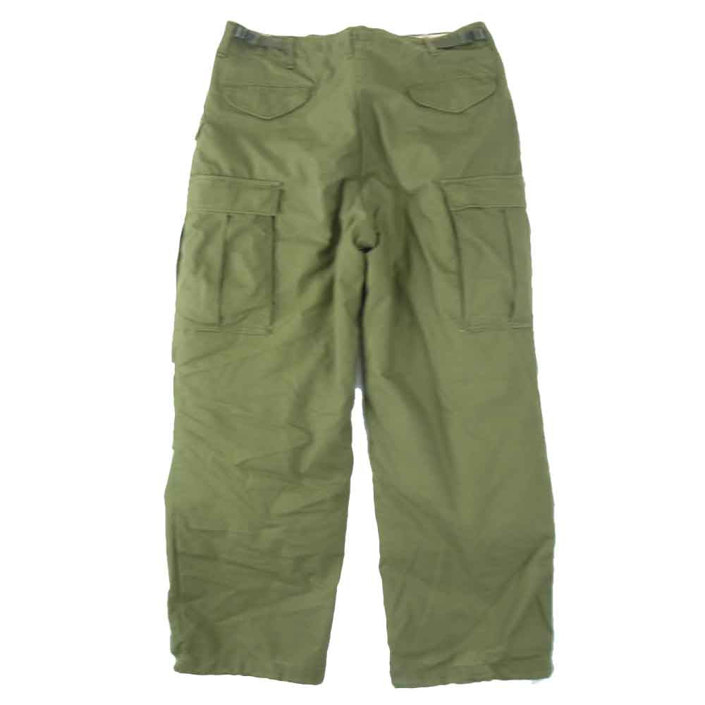 米軍 DSA100-72-C-1636 70's M-65 OD WINFIELD社 USA製 ライナー付 フィールドパンツ カーキ系 M【中古】