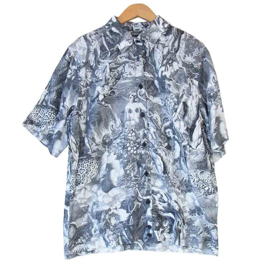 DIESEL ディーゼル 00SIK6 半袖シャツ  ブラック系 XXS【極上美品】【中古】