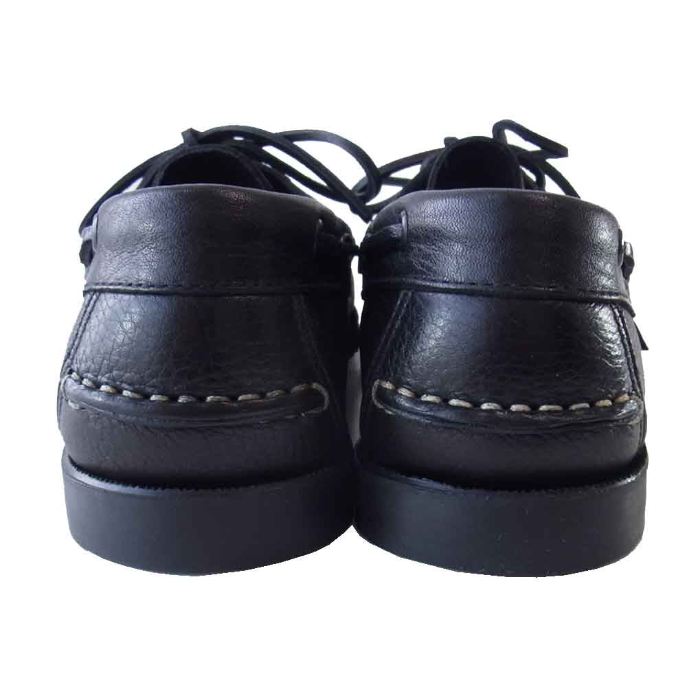 Paraboot パラブーツ 1013－00750 BARTH FOUL NOIR バース デッキシューズ ブラック系 7.5【新古品】【未使用】【中古】