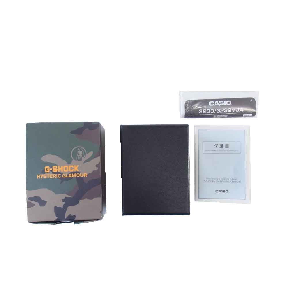 HYSTERIC GLAMOUR ヒステリックグラマー DW-6900FS G-SHOCK ジーショック 三つ目 デジタル ウォッチ ブラック系【美品】【中古】
