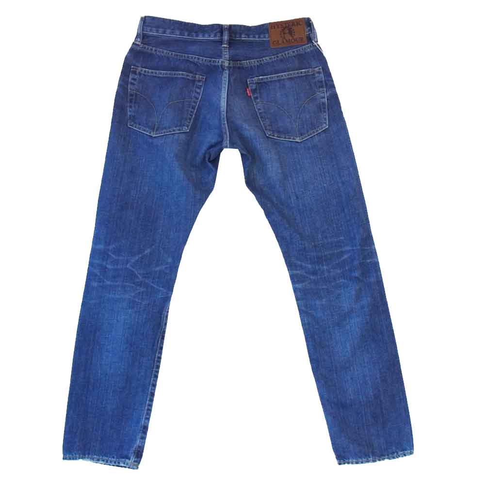 HYSTERIC GLAMOUR ヒステリックグラマー 02183AP13244 USED加工 AP デニム パンツ インディゴブルー系 30【新古品】【未使用】【中古】
