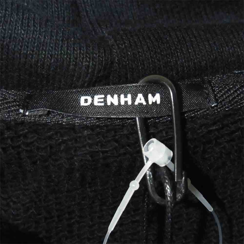 DENHAM 27211-2-60003 unitary pine hoody コットンスウェットパーカー ブラック系 L【新古品】【未使用】【中古】