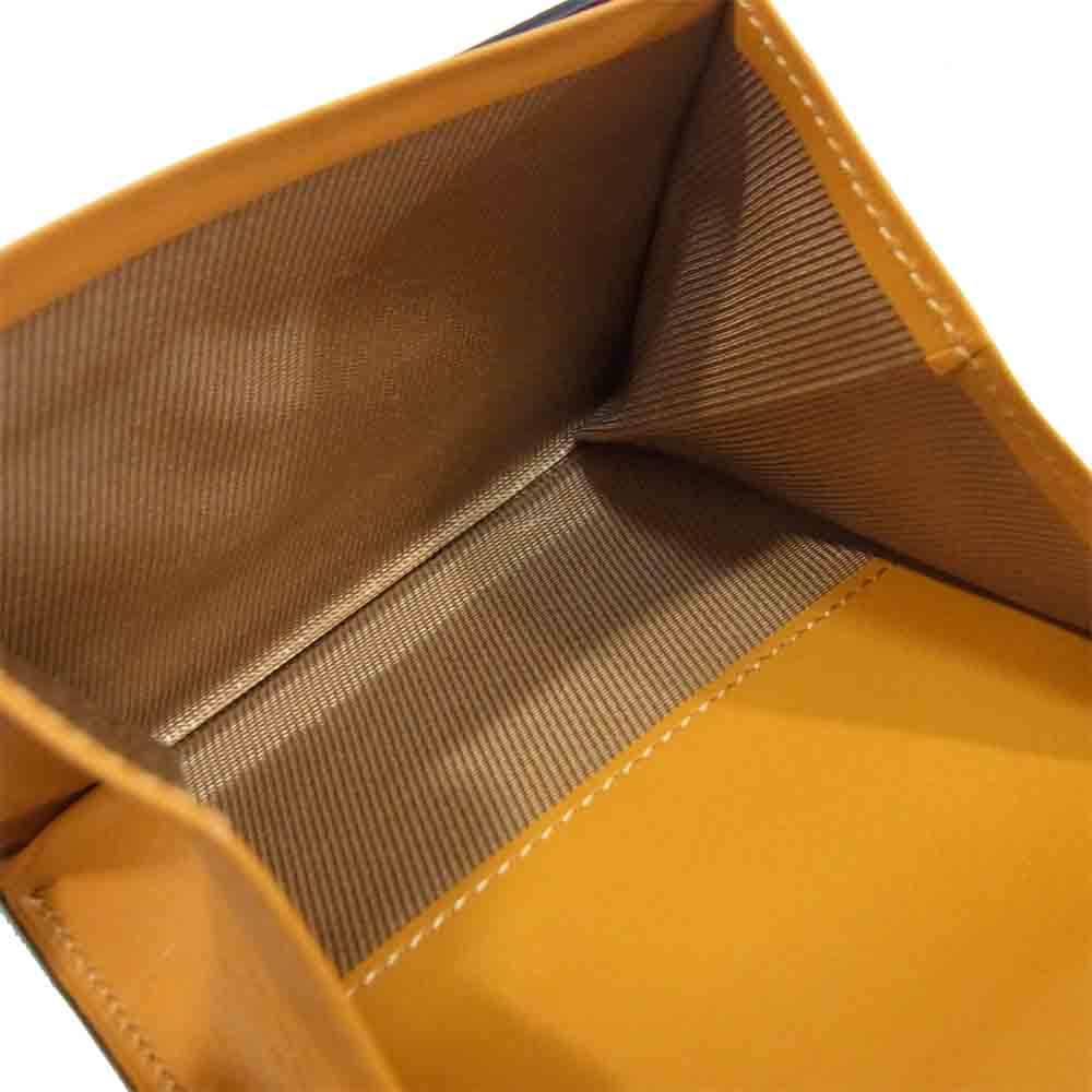 ソメス フェルデン スリムウォレット 財布 コードバン 日本製 赤茶系【新古品】【未使用】【中古】