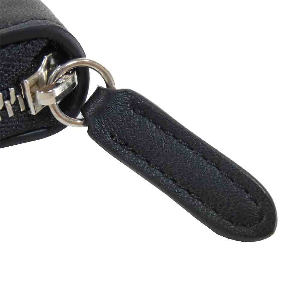 GLOBE TROTTER グローブトロッター スモールジップ アラウンド パース 財布 ブラック系【新古品】【未使用】【中古】