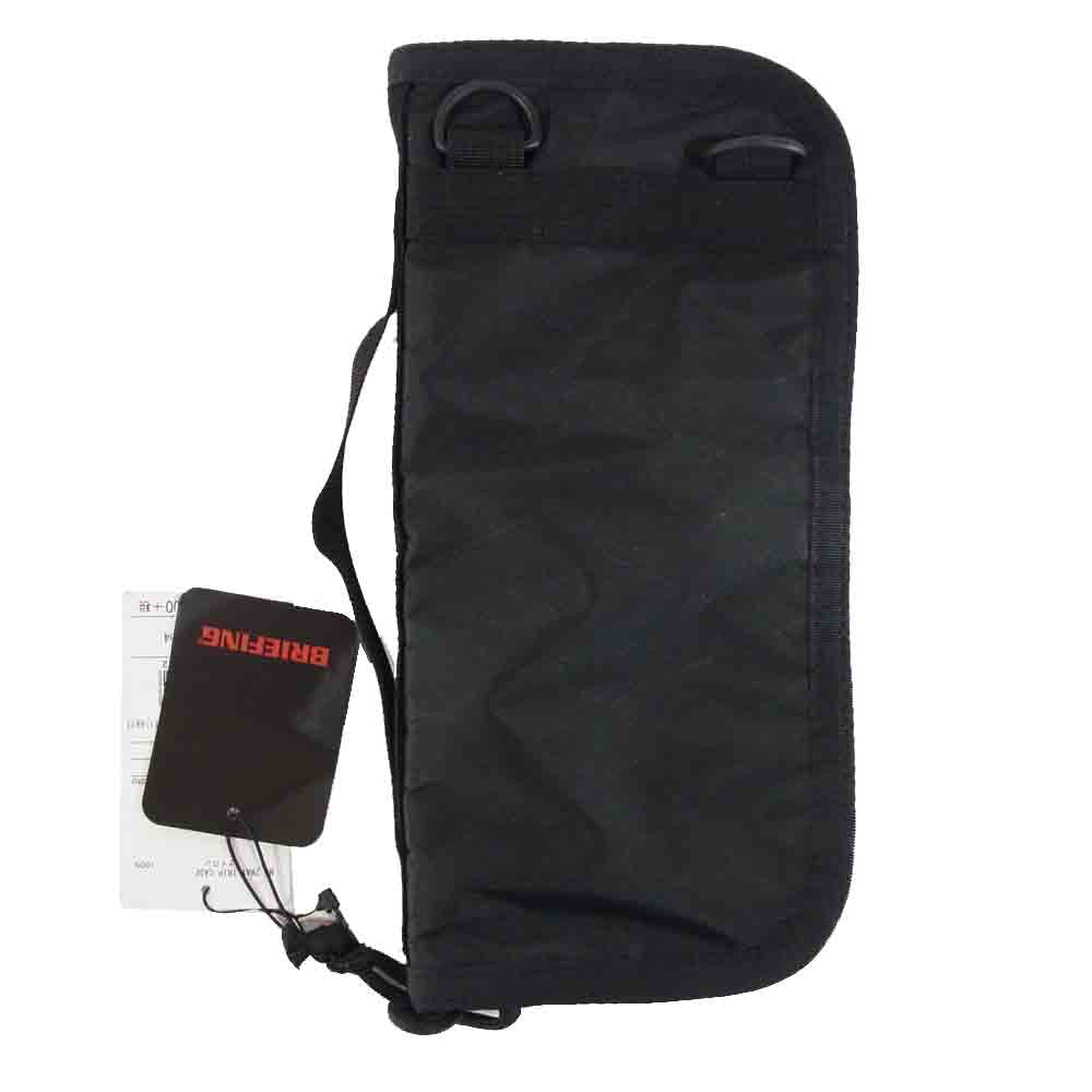 BRIEFING ブリーフィング × DENHAM デンハム ショルダー トリップケース ウォレット ブラック系【新古品】【未使用】【中古】