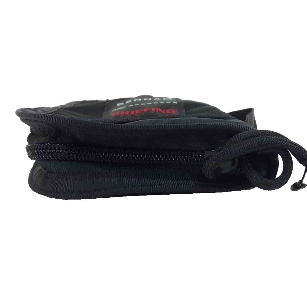 BRIEFING ブリーフィング × DENHAM デンハム ショルダー トリップケース ウォレット ブラック系【新古品】【未使用】【中古】