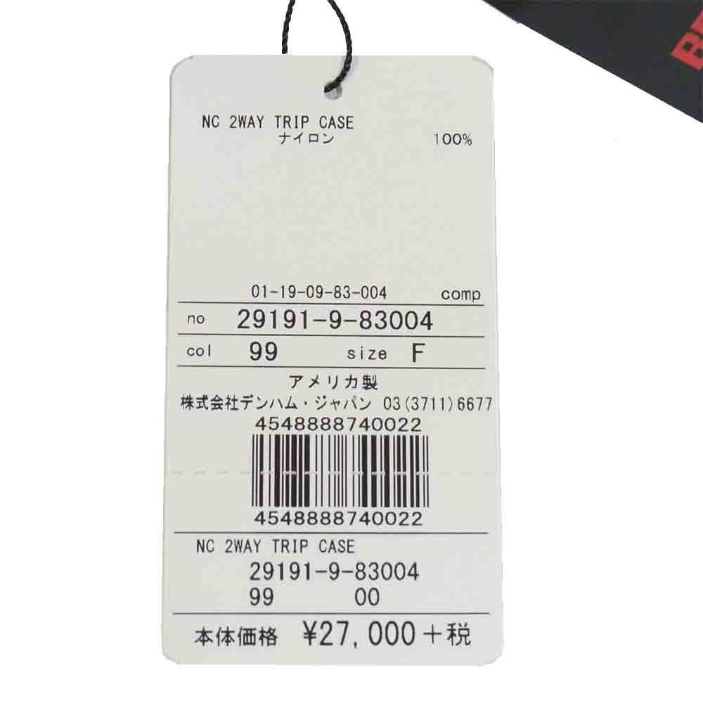 BRIEFING ブリーフィング × DENHAM デンハム ショルダー トリップケース ウォレット ブラック系【新古品】【未使用】【中古】