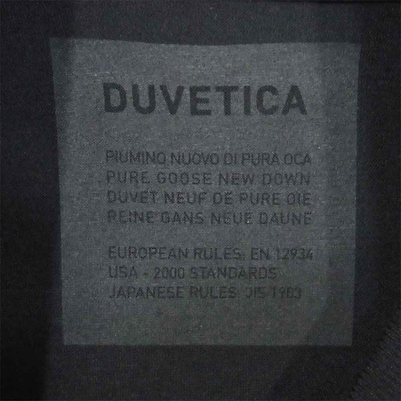 DUVETICA デュベティカ poveglia ポヴェーリア カットソー ブラック系 46【新古品】【未使用】【中古】