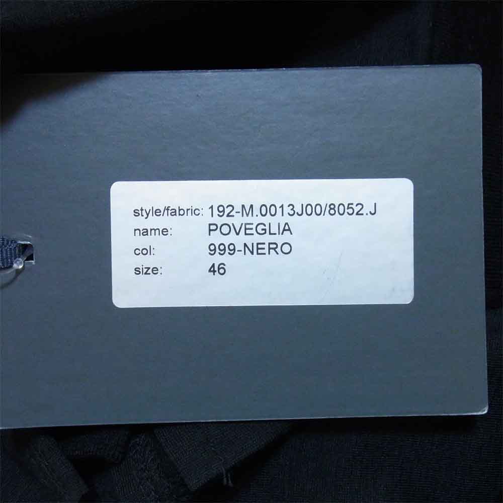 DUVETICA デュベティカ poveglia ポヴェーリア カットソー ブラック系 46【新古品】【未使用】【中古】