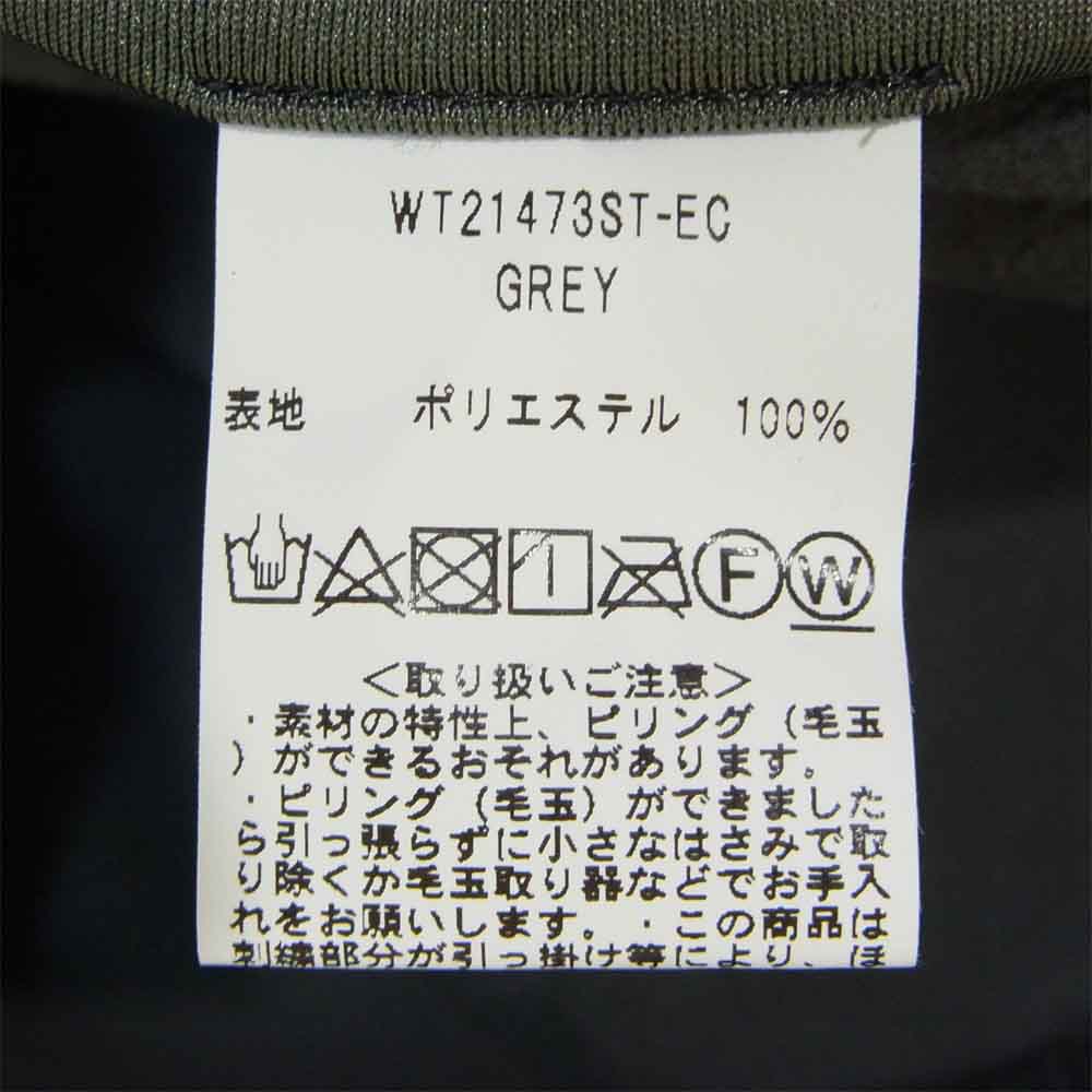 WILDTHINGS ワイルドシングス WT21473ST ポーラーテック フリース カーディガン グレー系 L【新古品】【未使用】【中古】