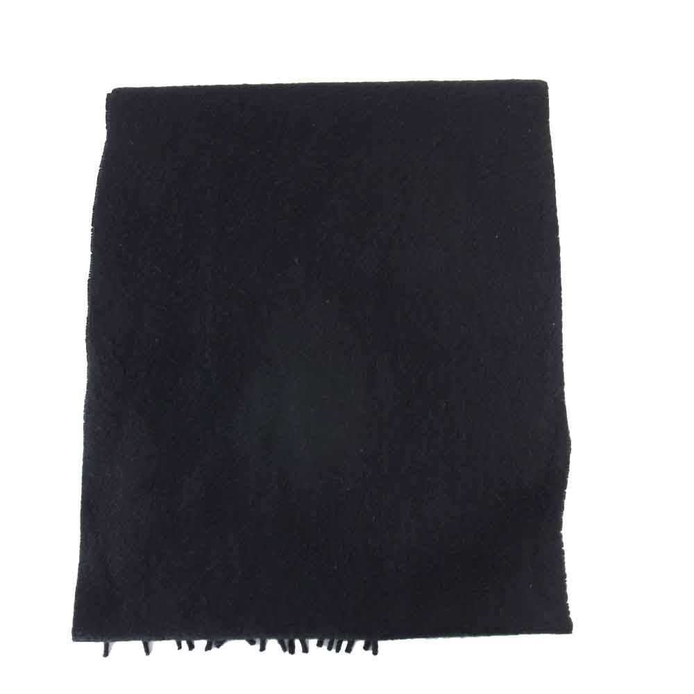 GUCCI グッチ カシミア マフラー ブラック系【中古】