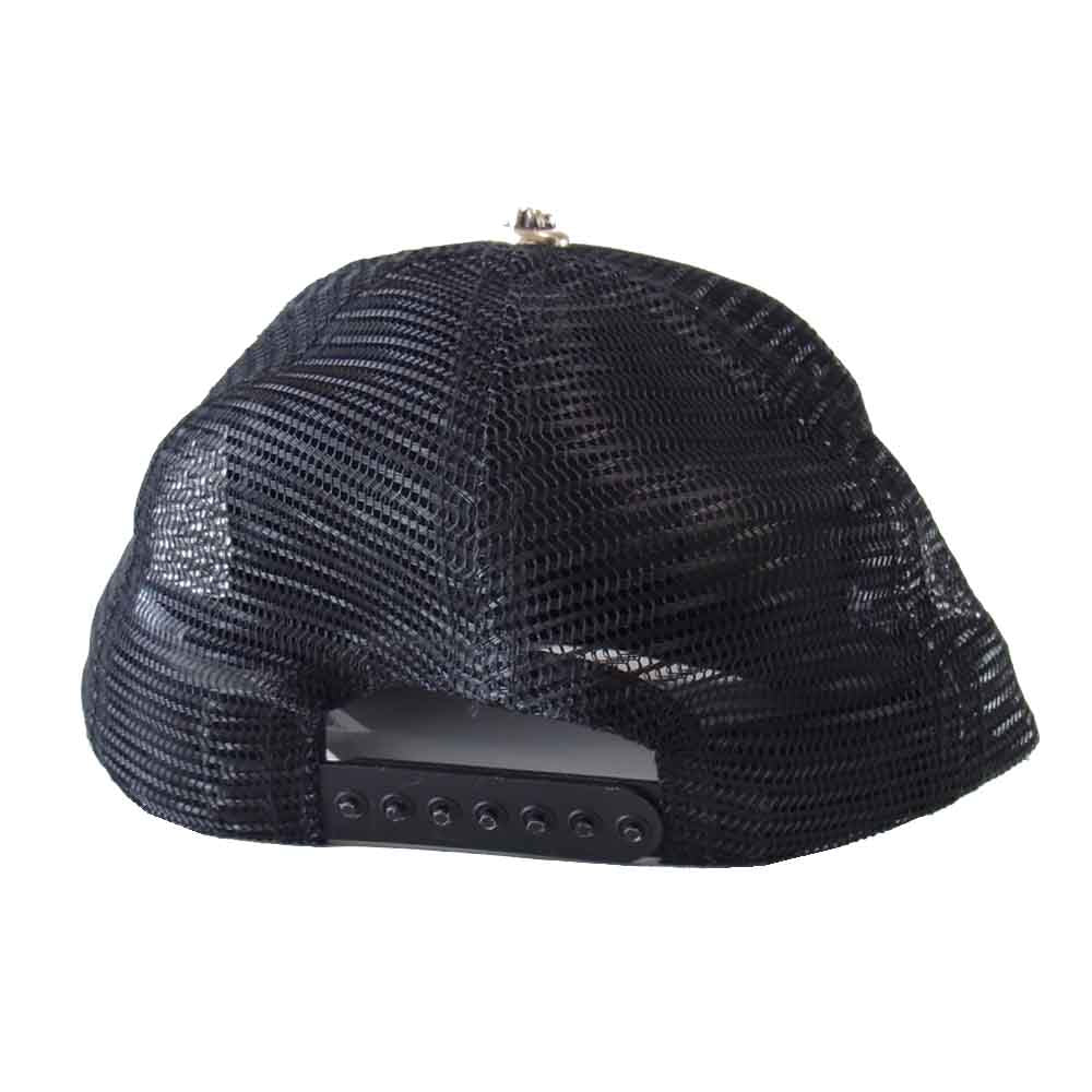CHROME HEARTS クロムハーツ（原本無） リップ&タン トラッカー キャップ ブラック系 53~60【中古】