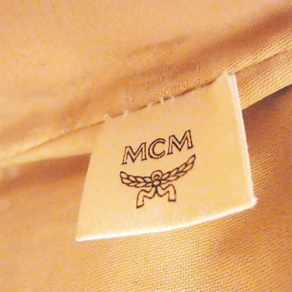 MCM エム・シー・エム クラッチ バッグ ブラウン系【中古】
