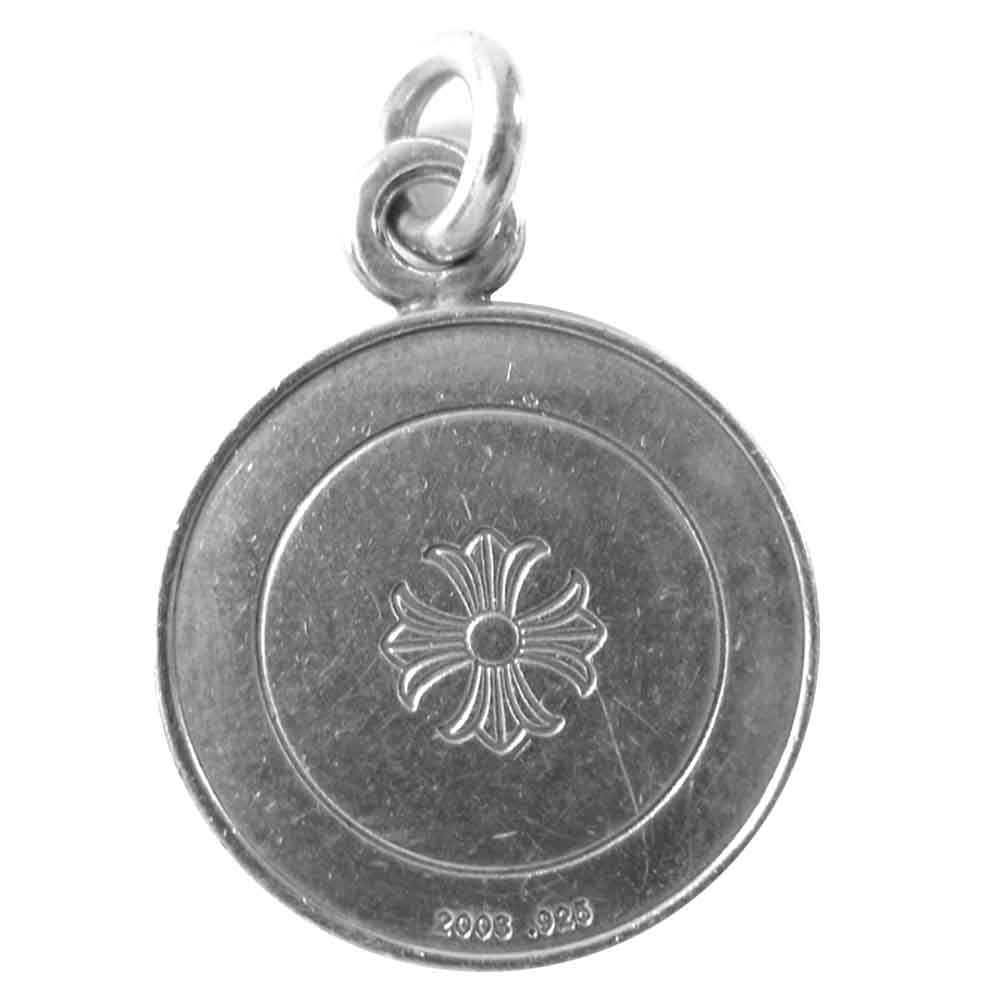 CHROME HEARTS クロムハーツ（原本無） CHRM ANGL MDL エンジェル メダル チャーム ペンダントトップ シルバー系【中古】
