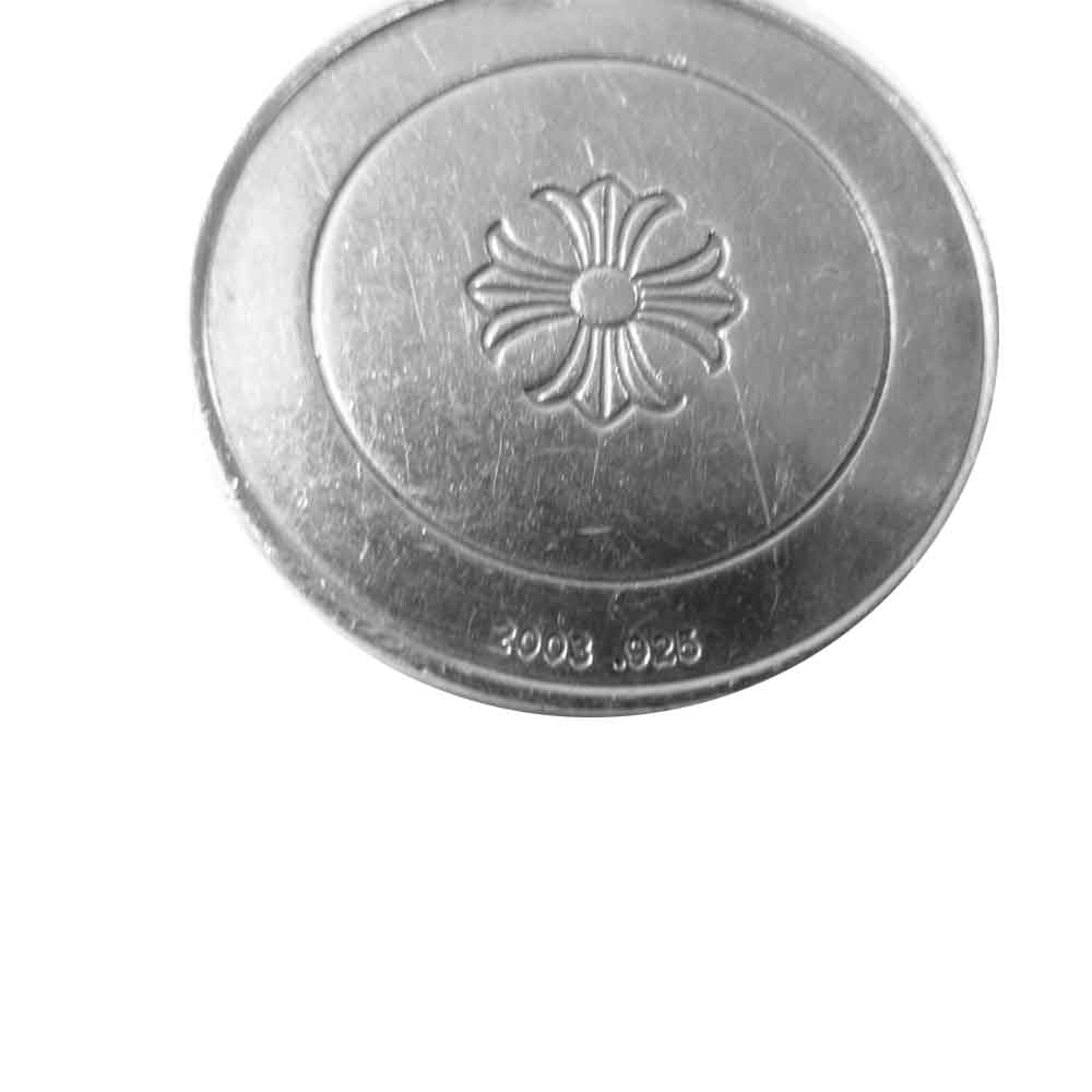 CHROME HEARTS クロムハーツ（原本無） CHRM ANGL MDL エンジェル メダル チャーム ペンダントトップ シルバー系【中古】