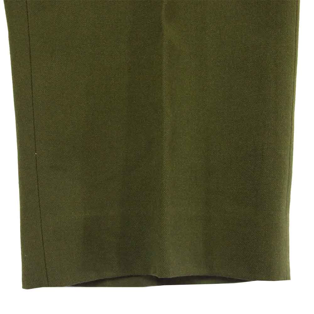 米陸軍 TROUSERS FIELD WOOL M-1951 M-51 ミリタリー ウール パンツ カーキ系 M【中古】