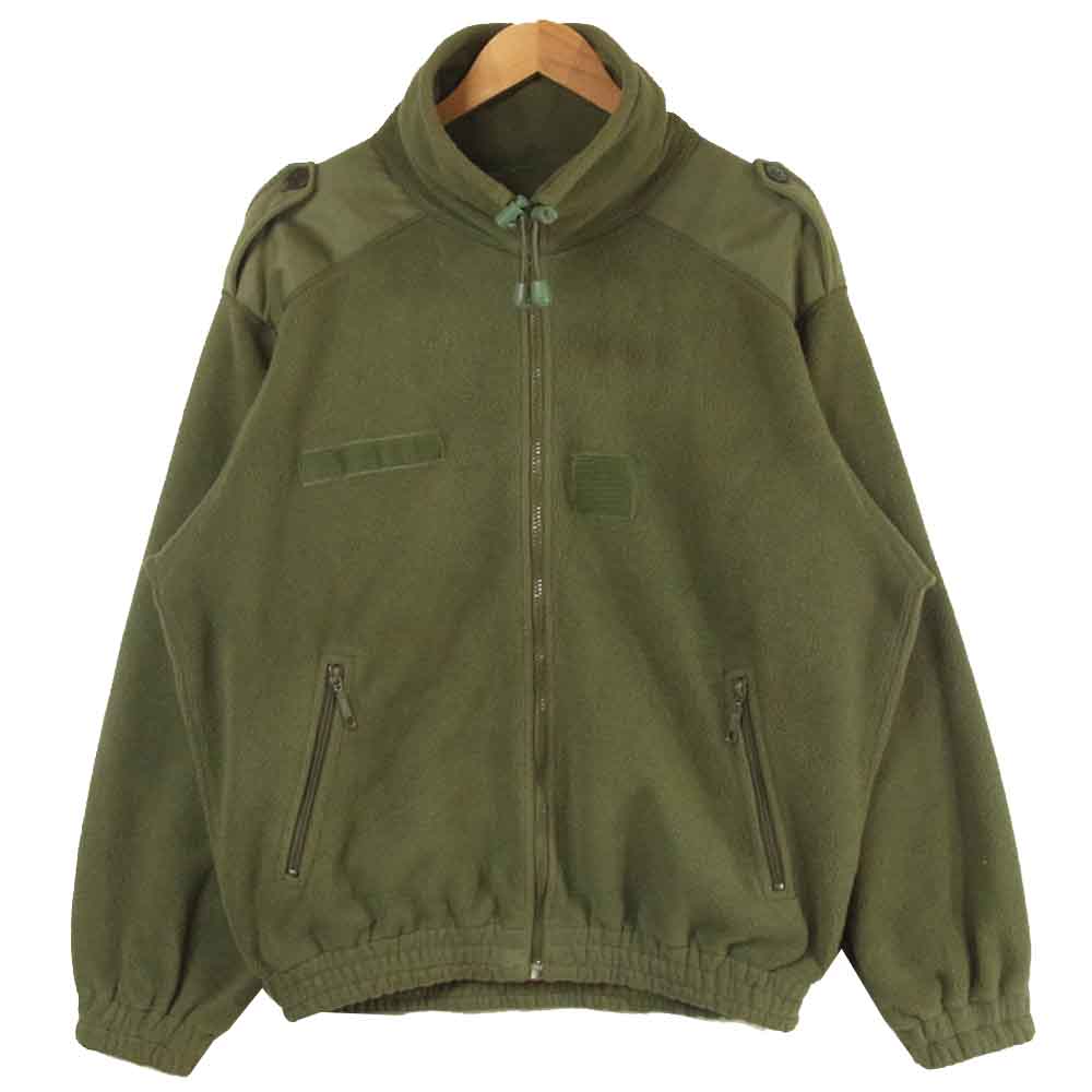 フランス軍 ECW Fleece Jacket コンバット フリース ジャケット グリーン系【中古】