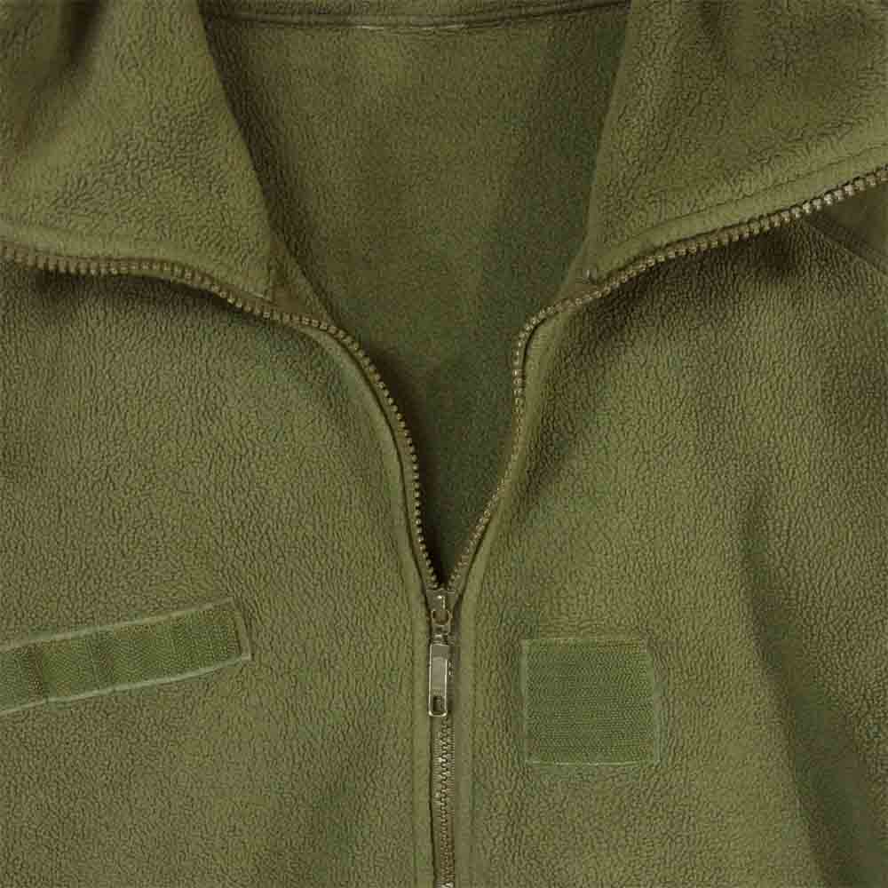 フランス軍 ECW Fleece Jacket コンバット フリース ジャケット グリーン系【中古】
