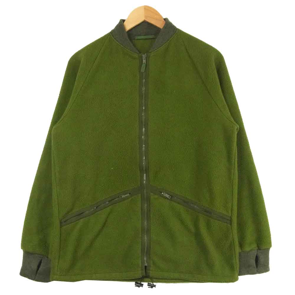 イギリス軍 25164649 ライナー ミリタリ― フリース ジャケット グリーン系 170/96【中古】
