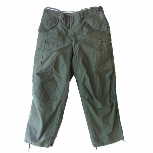 アメリカ陸軍 trousers shell field m-1951 M-51 フィールド カーゴ パンツ ライナー付 カーキ系 M【中古】