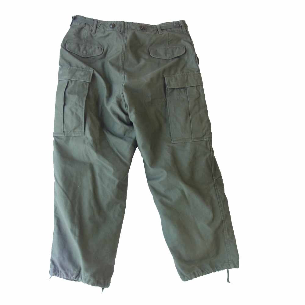 アメリカ陸軍 trousers shell field m-1951 M-51 フィールド カーゴ パンツ ライナー付 カーキ系 M【中古】